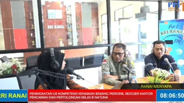 Uji Kompetensi Pegawai Rescure Basarnas Natuna