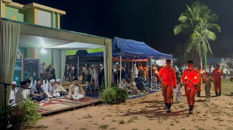 KPP SAR Natuna Ikut Semarakkan Malam Takbiran Sambut Idul Adha 1447 H