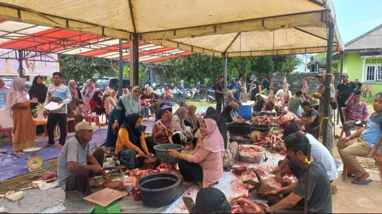 Qurban HKS Pererat Silaturahmi Warga Serasan