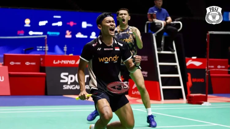 Fajar/Fikri Lolos Semifinal Singapore Open 2026