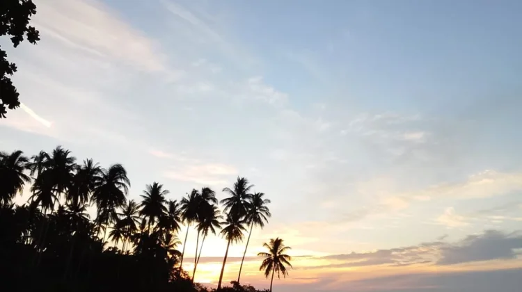 Pesona Senja Pantai Cemaga