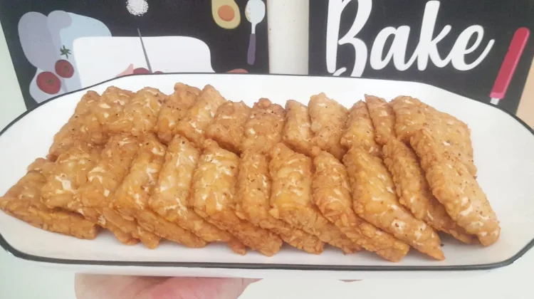 Tempe Goreng Tumbar Bawang Gurih Meresap