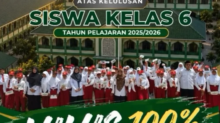 Mis Darul Ulum Catat Kelulusan Siswa Kelas VI Capai 100 Persen