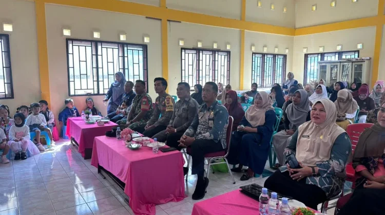 Babinsa Tanjung Pala Hadiri Perpisahan TK Padamu Negeri