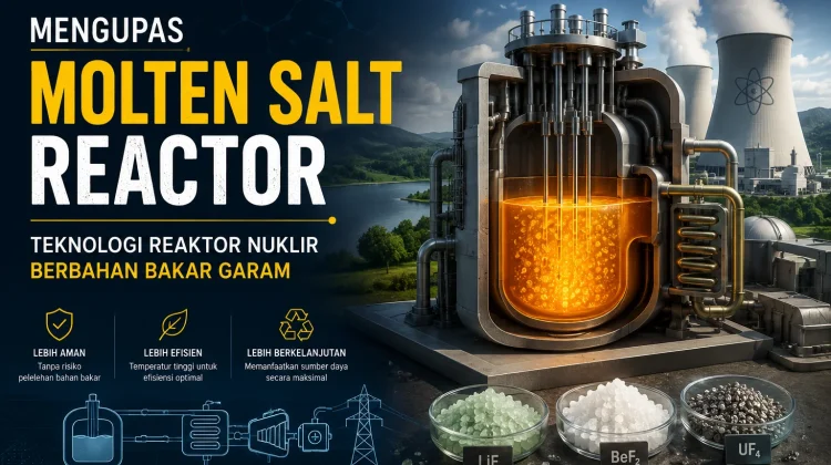 Mengupas Molten Salt Reactor, Teknologi Reaktor Nuklir Berbahan Bakar Garam