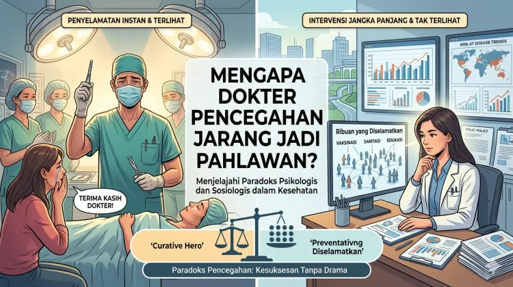 Mengapa Dokter Pencegahan Jarang Jadi Pahlawan? Ini Penjelasan dr. Saga Sabara