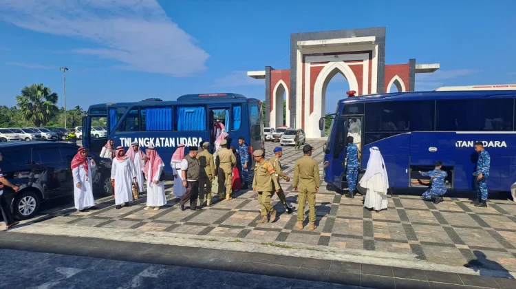 Danlanud RSA Pastikan Kepulangan Jemaah Haji Natuna Berjalan Lancar