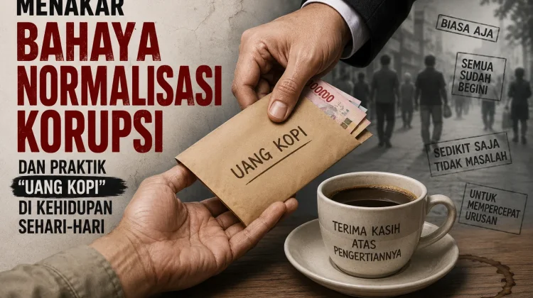 Menakar Bahaya Normalisasi Korupsi dan Praktik “Uang Kopi” di Kehidupan Sehari-hari