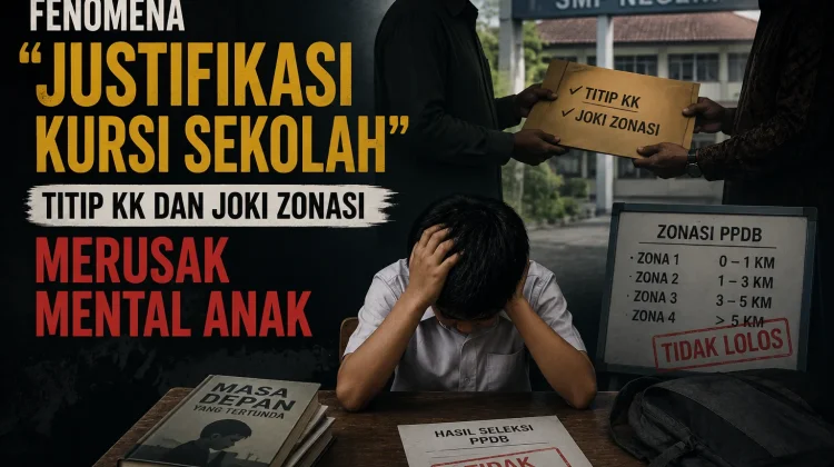 Fenomena "Justifikasi Kursi Sekolah": Titip KK dan Joki Zonasi merusak Mental Anak