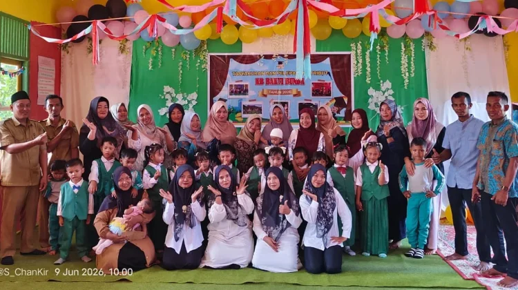 KB Bakti Bunda Batubi Jaya Gelar Tasyakuran dan Pelepasan Atribut