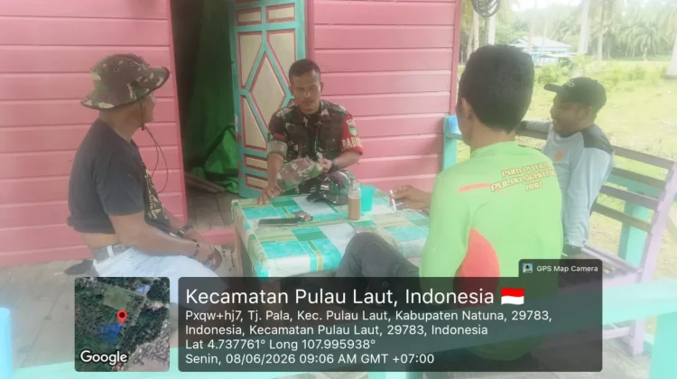 Babinsa Kadur Pererat Silaturahmi Bersama Warga Binaan