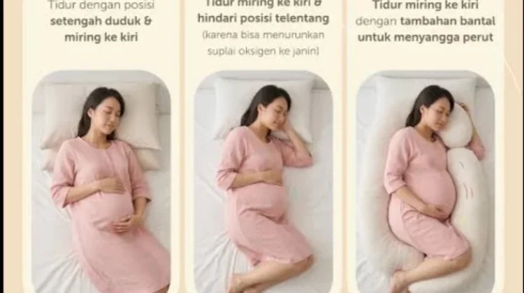 Tips Posisi Tidur yang Nyaman untuk Ibu Hamil