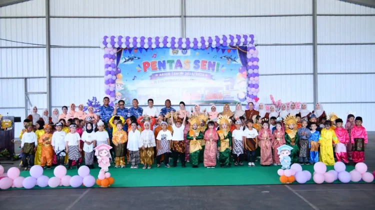 Pentas Seni TK dan KB Angkasa Lanud RSA Natuna Lepas 58 Siswa Tahun Ajaran 2025/2026