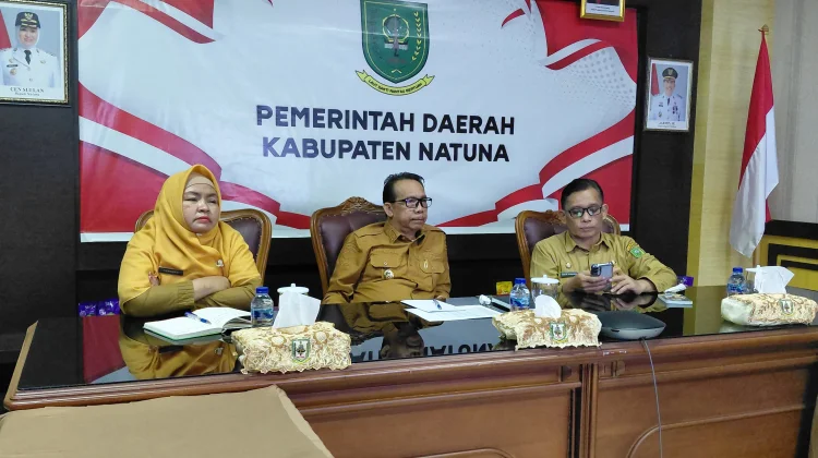 Pemkab Natuna Ikuti Rakor Pembangunan Sekolah Rakyat,