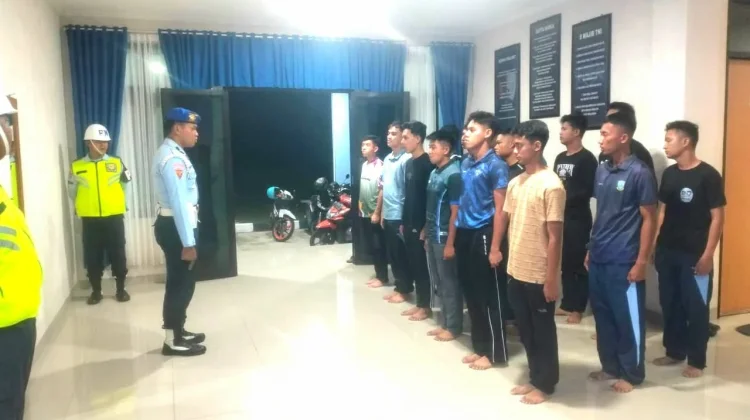 Satpomau Lanud RSA Natuna Gelar Sweeping di Mess Remaja