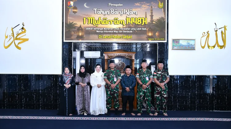 Danlanud RSA Natuna Ajak Personel Perkuat Semangat Hijrah