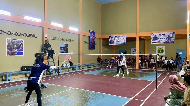 Mabar CUP III Jadi Ajang Silaturahmi dan Kompetisi Pebulu Tangkis Natuna