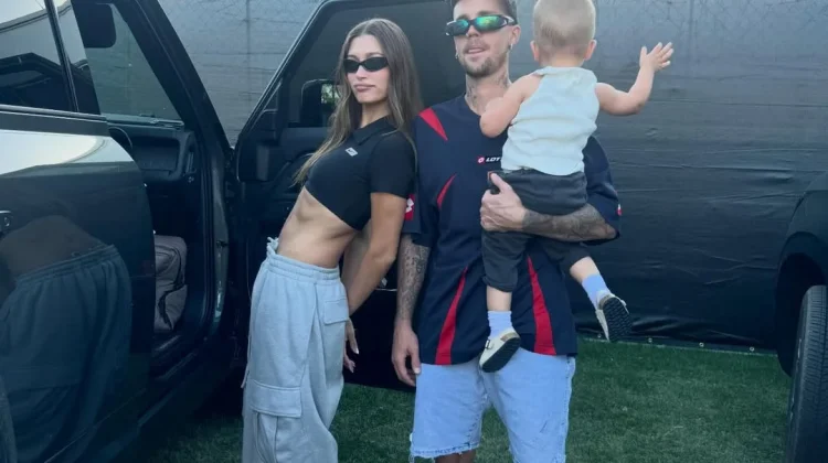Rayakan Hari Ayah, Hailey Bieber Unggah Interaksi Hangat Justin Bieber dan Anaknya