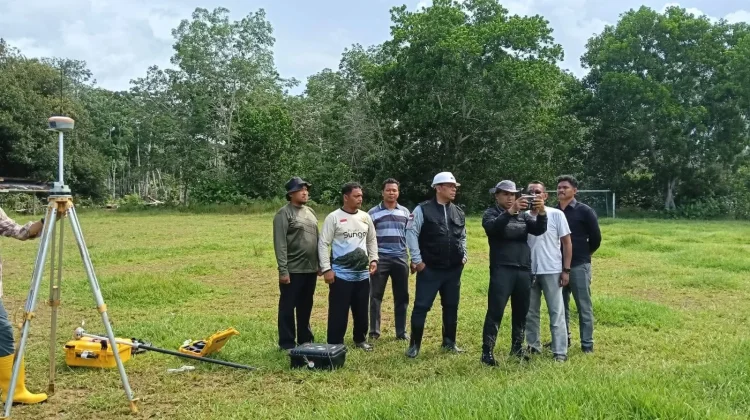 Dinas Perikanan Dampingi Survei Lokasi Kampung Nelayan Merah Putih