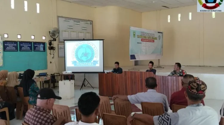 Babinsa Batu Belanak Hadiri Rapat Tupoksi Aparat Desa