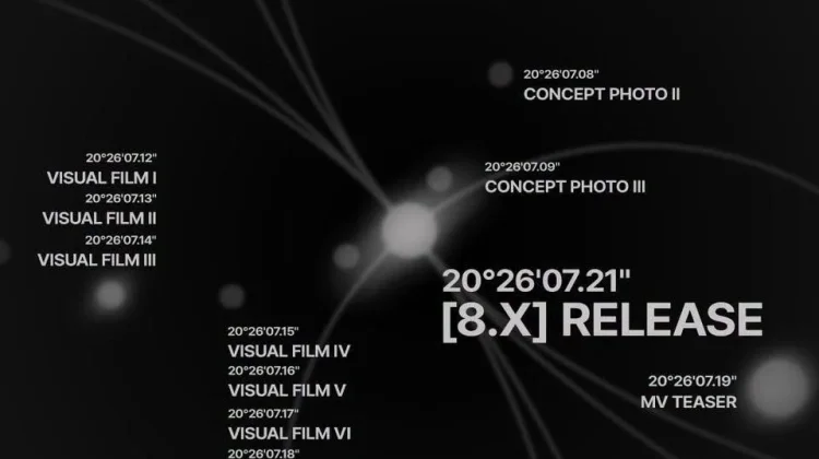 8TURN Rilis Scheduler Comeback untuk Album Baru '8.X'