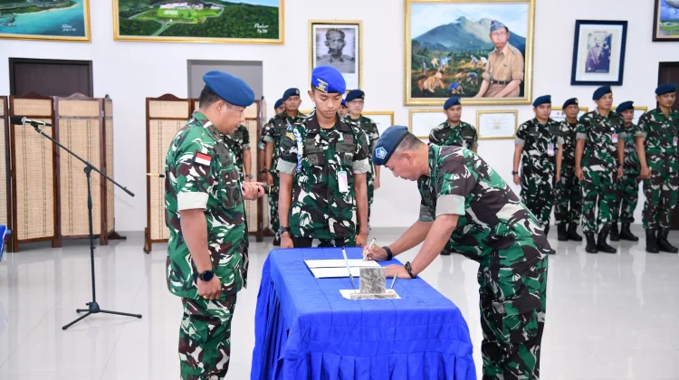 Danlanud RSA Apresiasi Pengabdian Kolonel Adm Marshall
