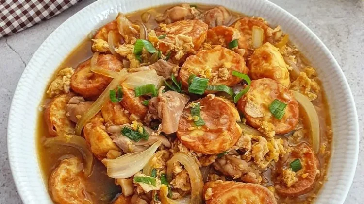 Tofu Ayam Cincang Kukus ala Fitri yang Menggugah Selera