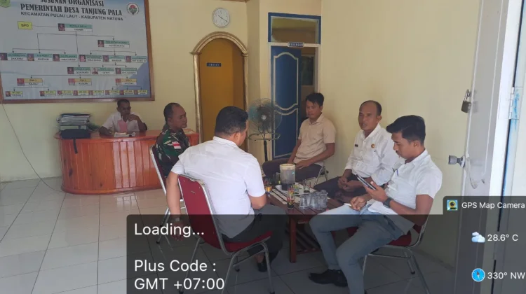 Babinsa Tanjung Pala Perkuat Silaturahmi