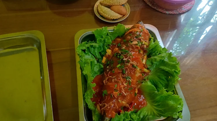 Tongkol masak saos, Hidangan yang menggugah selera