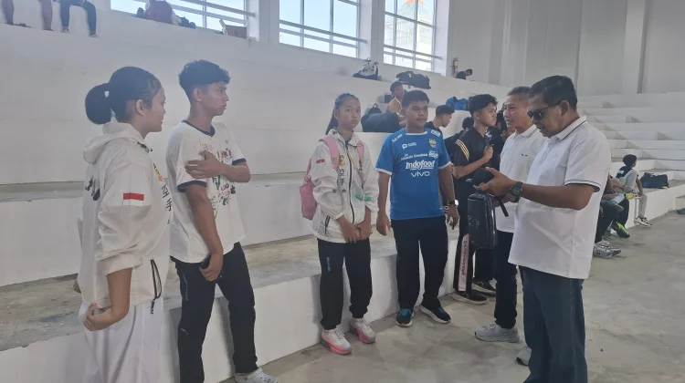 Anggota DPRD Natuna M. Erimuddin Motivasi Atlet POPDA