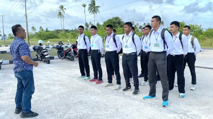 Lanud RSA Natuna Uji Mental Ideologi Casis Bintara PK-58 Gel. II Tahun 2026