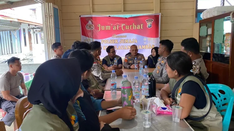 Polsek Jemaja Perkuat Sinergi untuk Pembangunan Daerah
