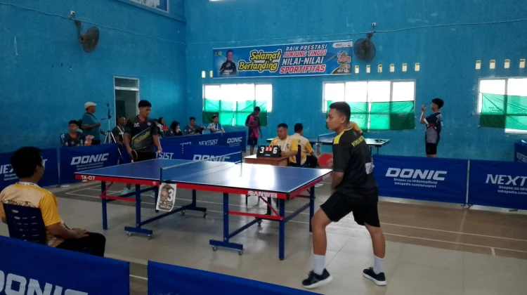POPDA Kepri 2026: Kontingen Natuna Raih Emas Dari Tenis Meja