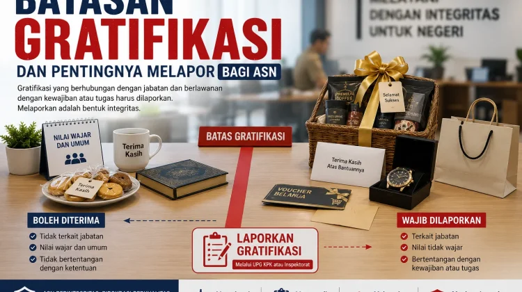 Batasan Gratifikasi dan Pentingnya Melapor bagi ASN