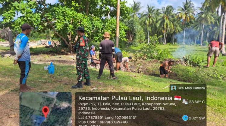 Babinsa Perkuat Kamtibmas Tanjung Pala
