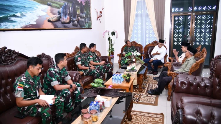 Danlanud RSA Terima Audiensi Baznas Natuna