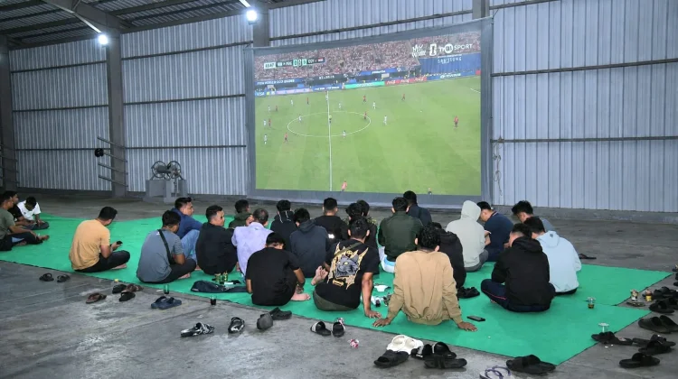 Nobar Gembira, Ajang Silaturahmi Keluarga Besar Lanud RSA Natuna