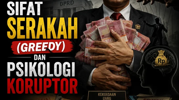 Sifat Serakah (Greedy) dan Psikologi Koruptor