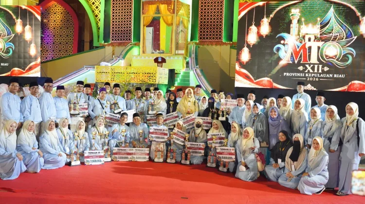 Natuna Raih Peringkat Keempat MTQ XII Kepri, Bupati Apresiasi Kerja Keras Kafilah