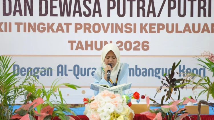 Rafiani Raih Juara I Tartil Al-Qur’an Putri MTQ XII Kepri, Bawa Harum Nama Natuna