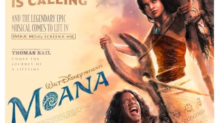 Moana Memulai Debutnya di Puncak Box Office Akhir Pekan