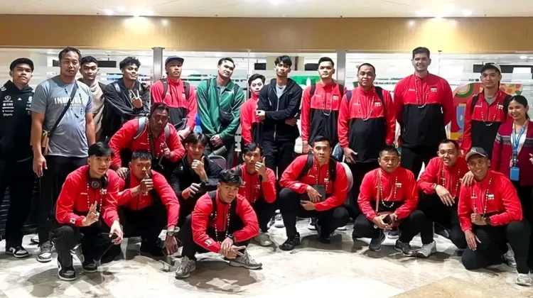 Timnas Voli Putra Indonesia Tiba di Filipina
