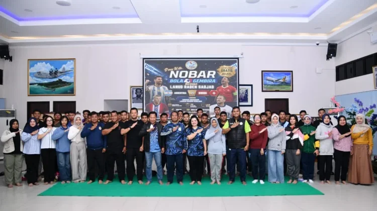 Semangat Piala Dunia Hidupkan Kebersamaan di Lanud RSA