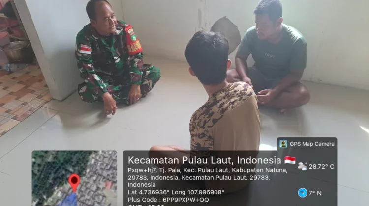 Babinsa Perkuat Komsos Bersama Warga