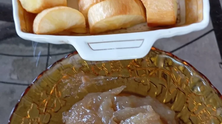 Ubi Goreng Cocol Gula Durian, cemilan khas Natuna