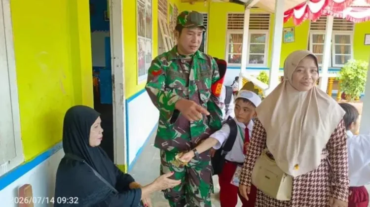 Babinsa Sebadai Ulu Tingkatkan Kedekatan dengan Warga Binaan