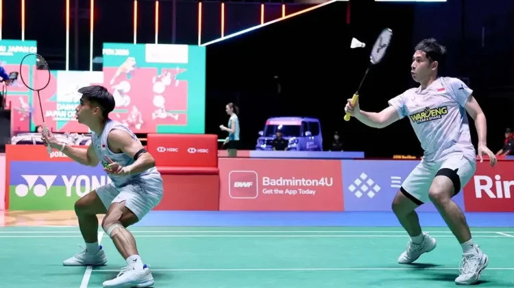 Sabar/Reza Segel Tiket 16 Besar Japan Open