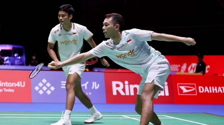 Fajar/Fikri Redam Perlawanan Sengit Ganda Perancis