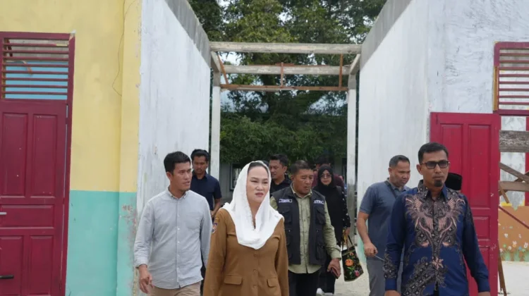 Bupati Natuna  Tinjau Revitalisasi SDN 001 Sedanau