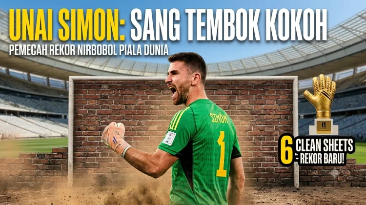 Unai Simon: Sang Tembok Kokoh Pemecah Rekor Nirbobol Piala Dunia